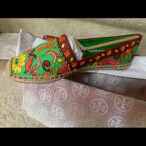 Tory Burch Beaded Espadrille